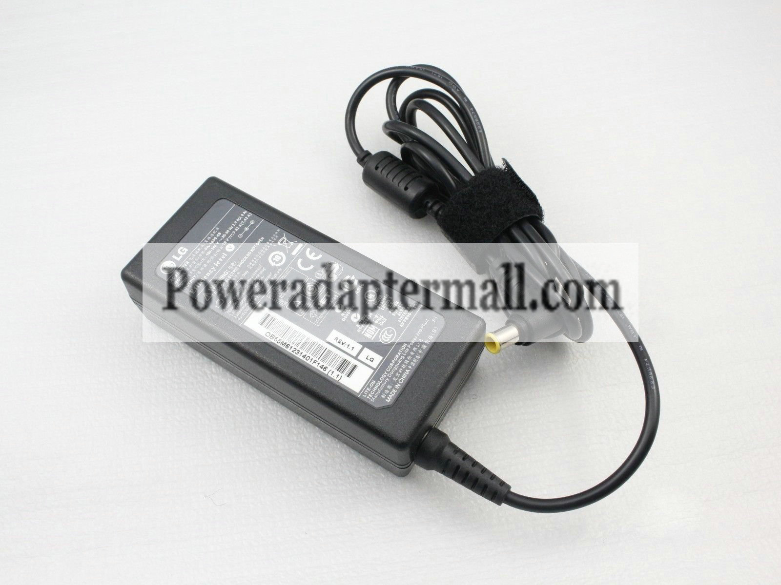 19V 3.42A 65W LG M2380D AC Adapter power supply Charger